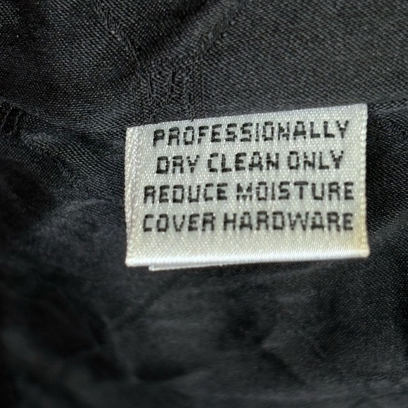 St John Couture Women's Knit Black Textured Blazer Gold Button Elegant Large - Picture 5 of 11